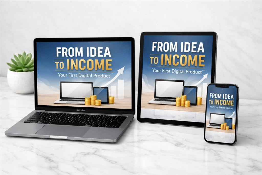 From Idea to First Sale: A Step-by-Step Blueprint to Create and Sell Your First Digital Product